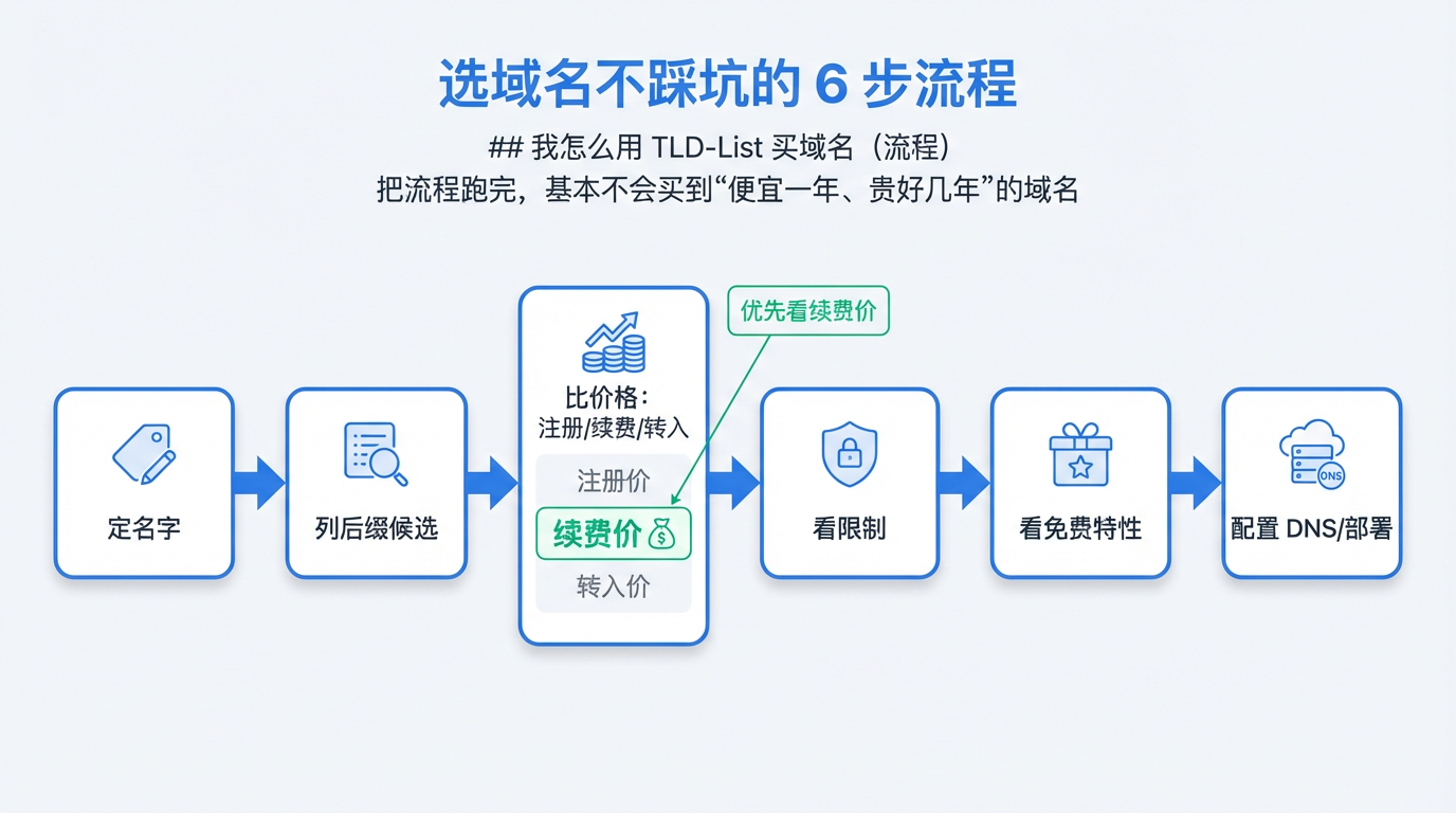 配图:选域名流程图