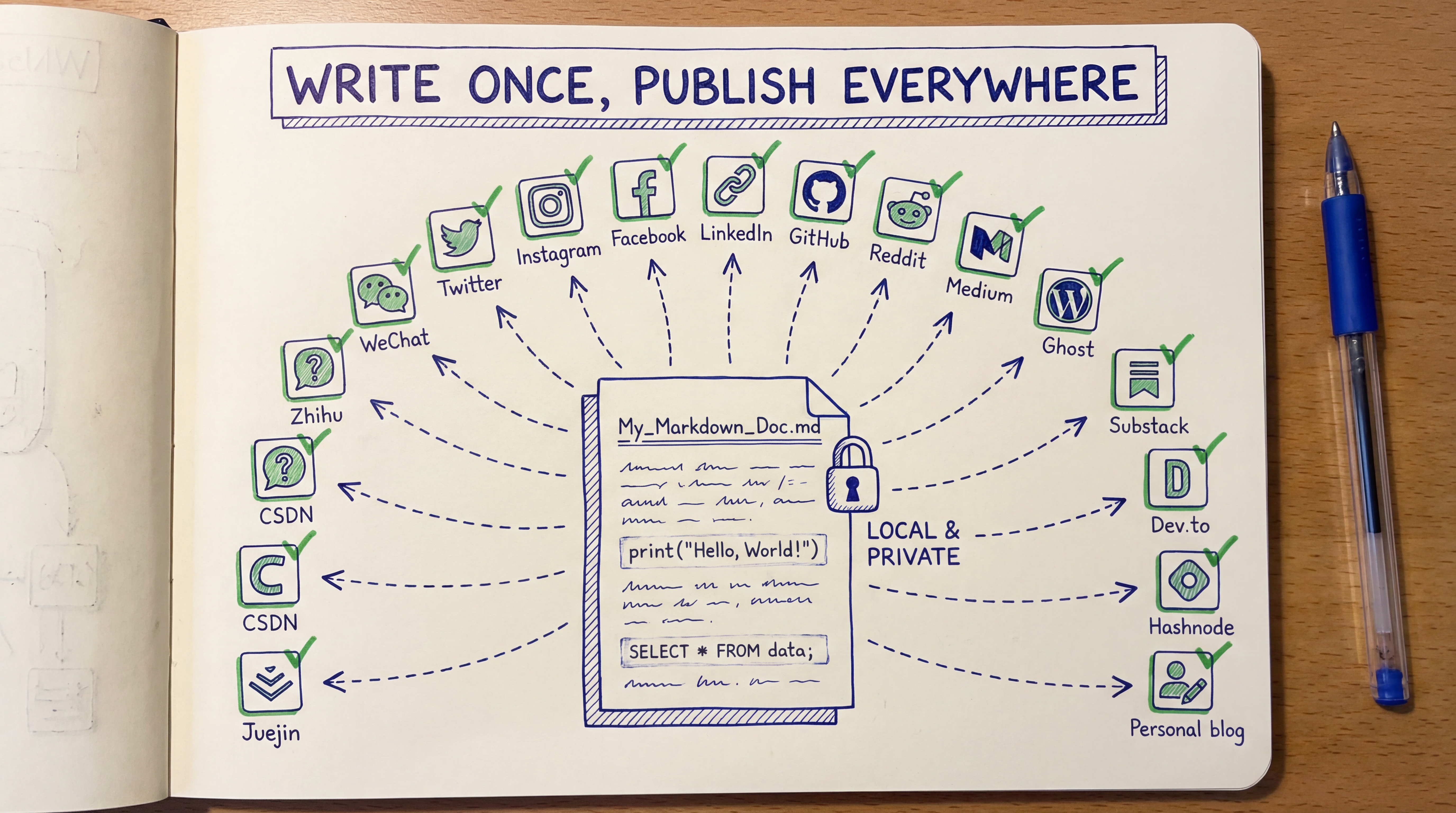 SyncCaster 概念图