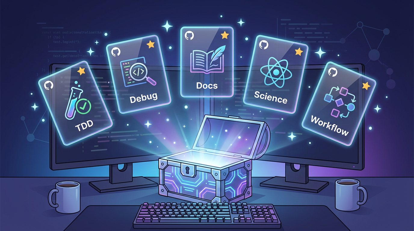 Claude Code skills库盘点:5 个最值得收藏的开源仓库