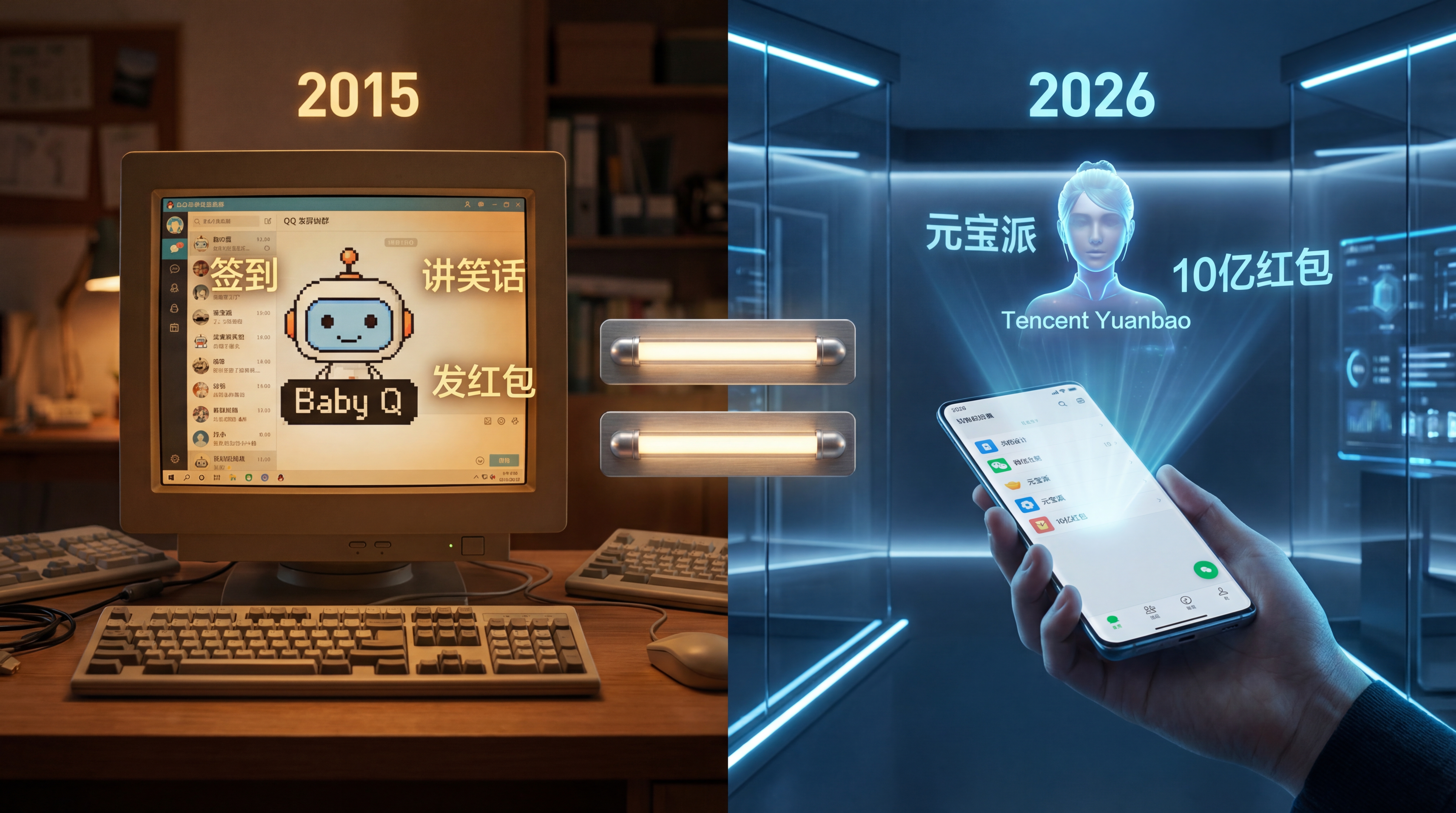 腾讯的 AI 焦虑,藏在十年前的 QQ 机器人里